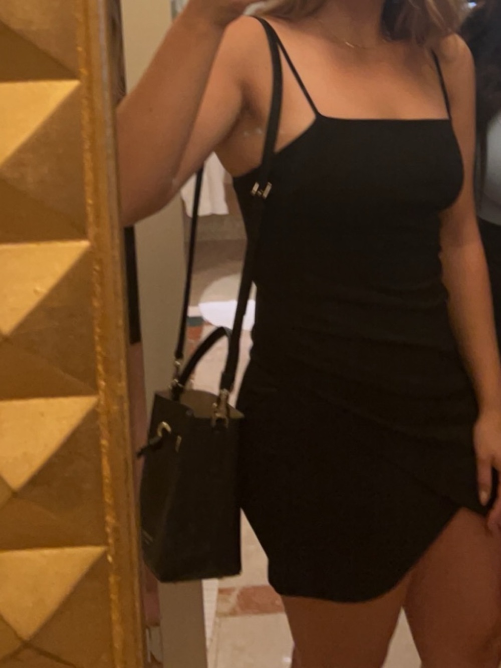 Only Black Sleeveless Mini Dress